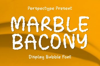 Marble Bacony Free Font