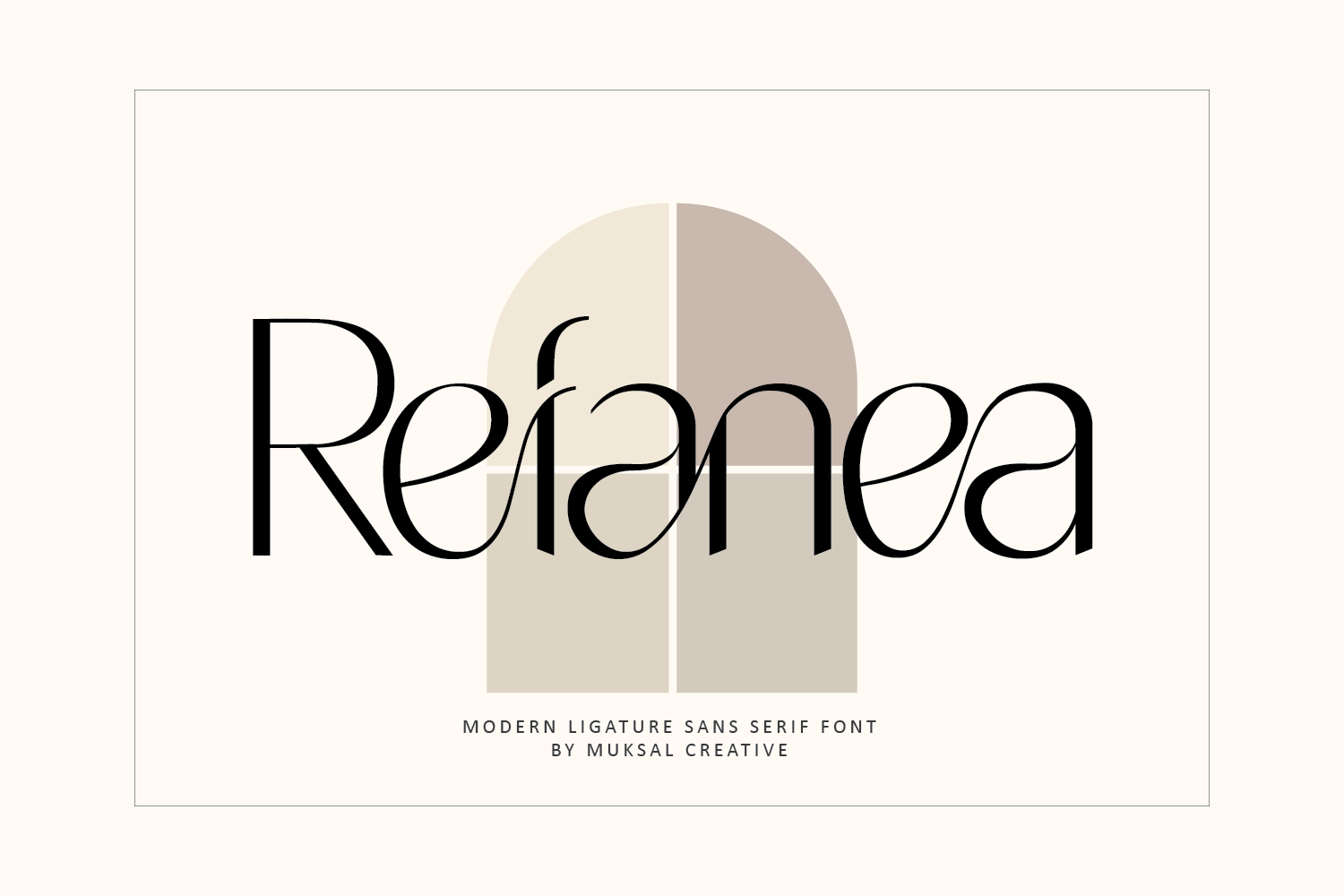 Refanea Free Font