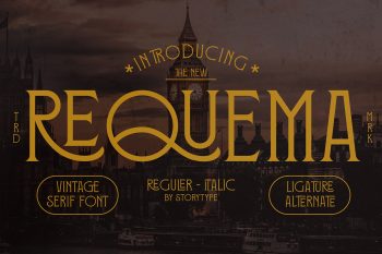 Requema Free Font
