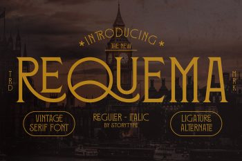 Requema Free Font