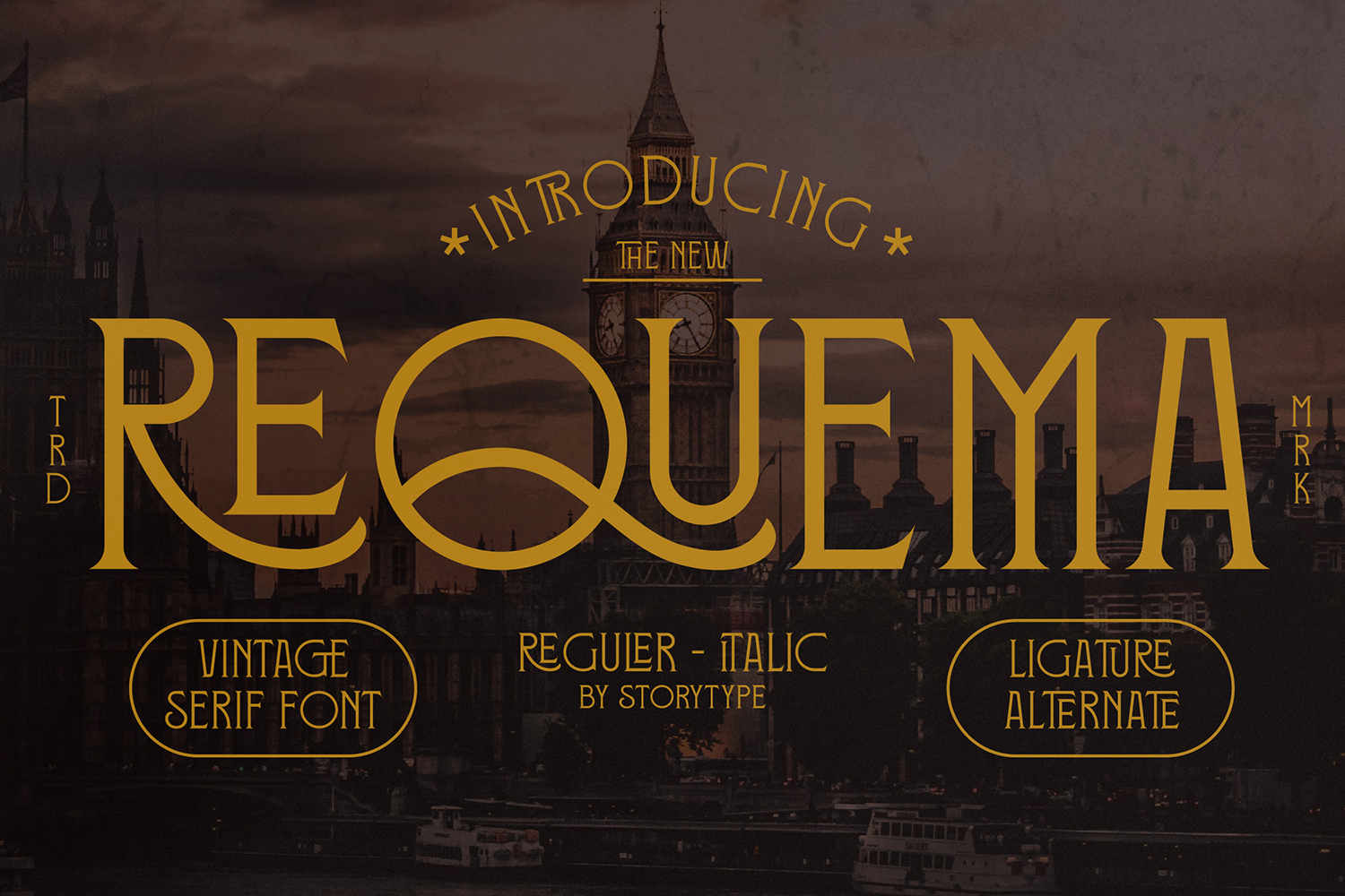 Requema Free Font