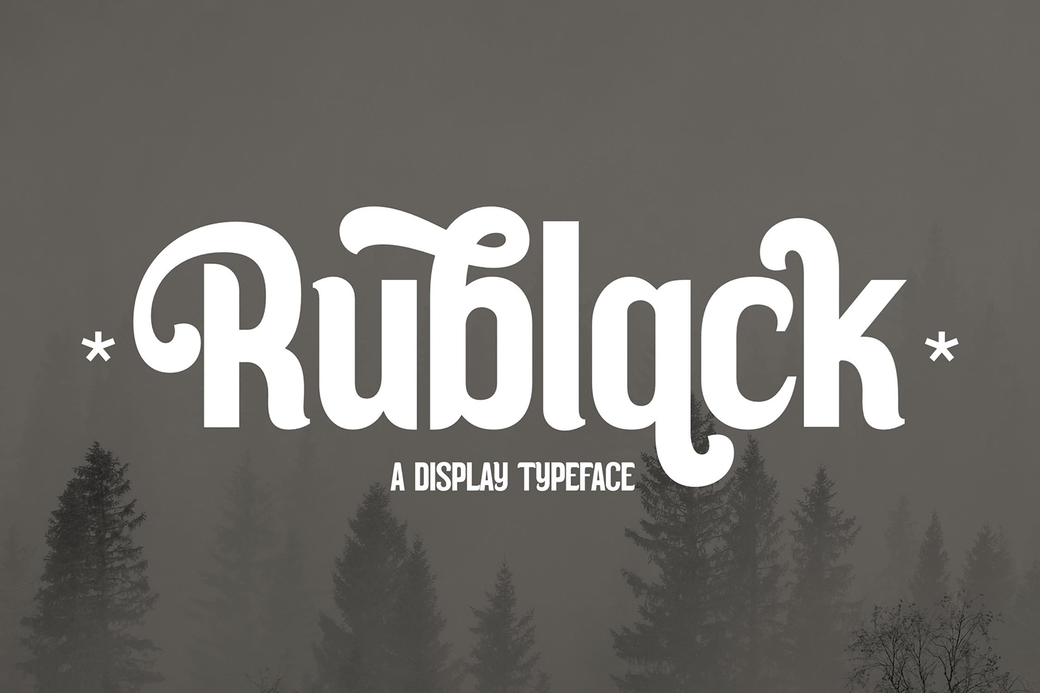 Rublack Free Font