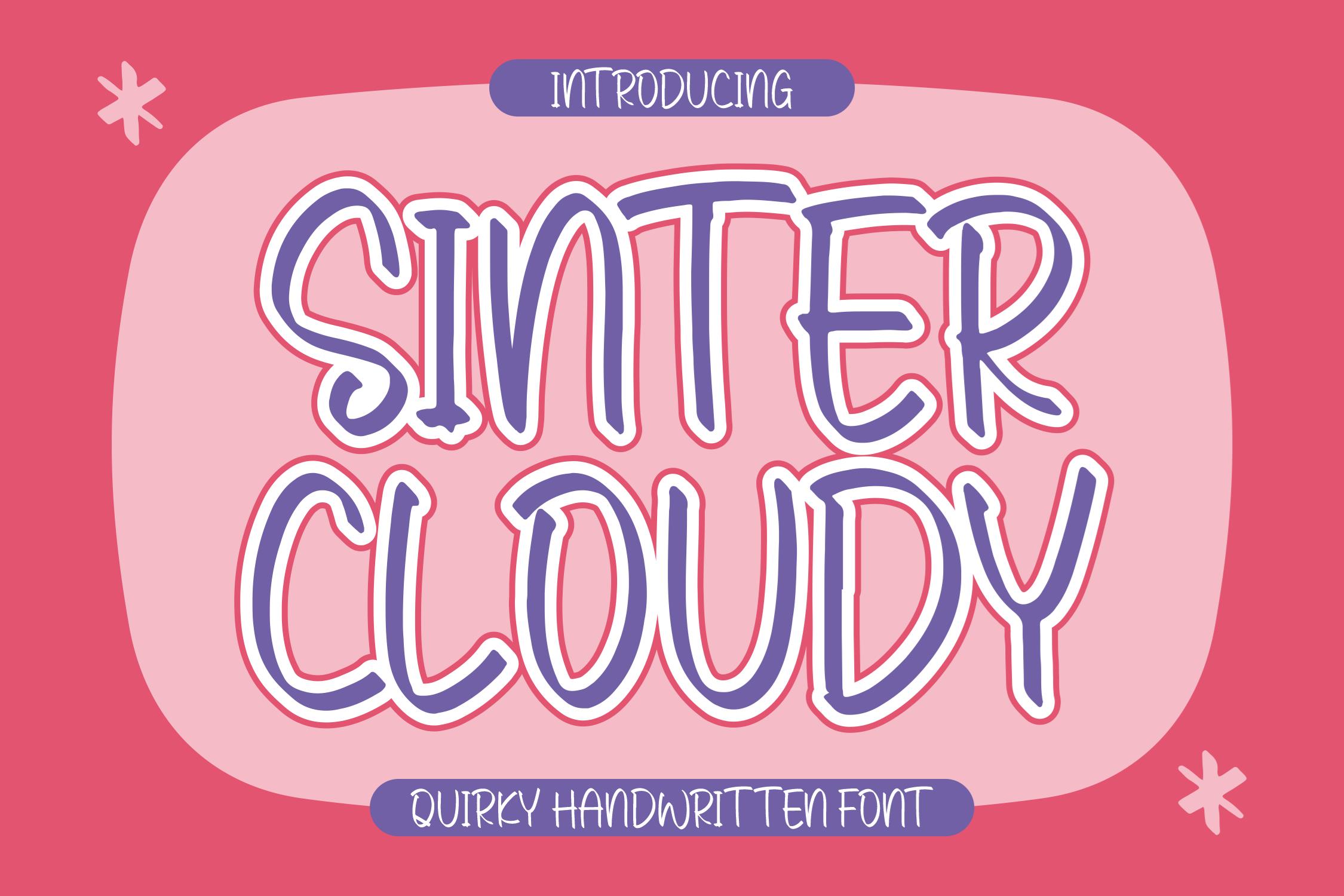 Sinter Cloudy Free Font