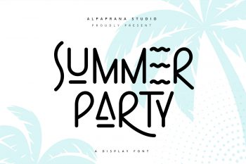 Summer Party Free Font