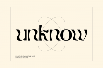 Unknow Free Font