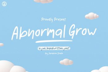 Abnormal Grow Free Font