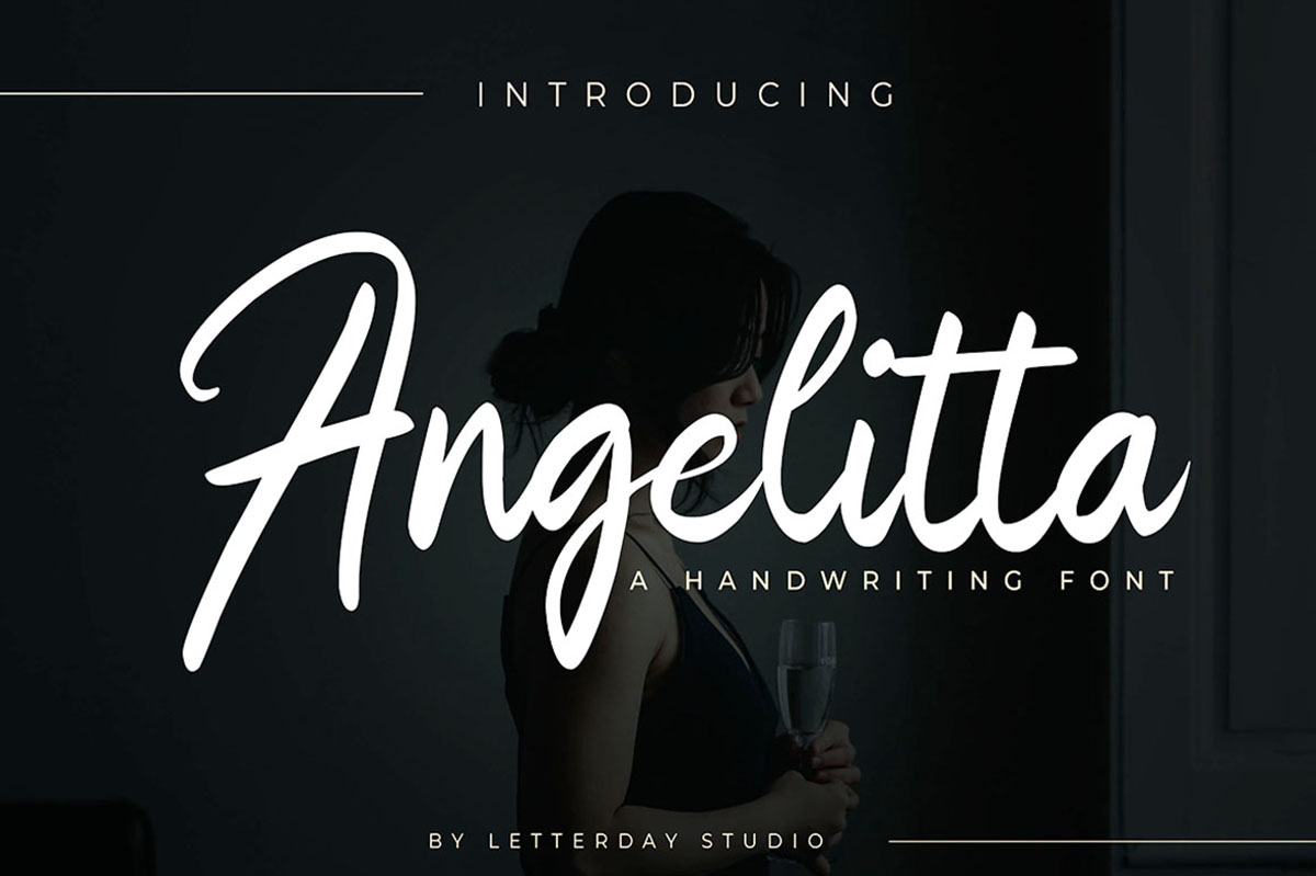 Angelitta Free Font