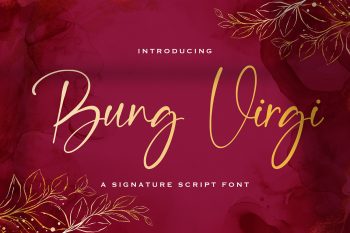 Bung Virgi Free Font