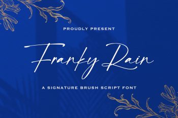 Franky Rain Free Font