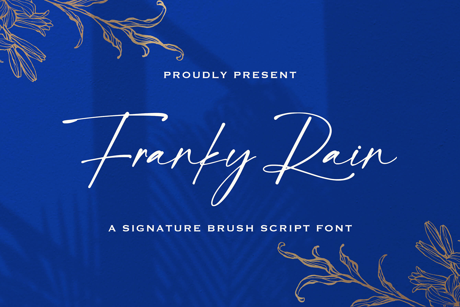 Franky Rain Free Font