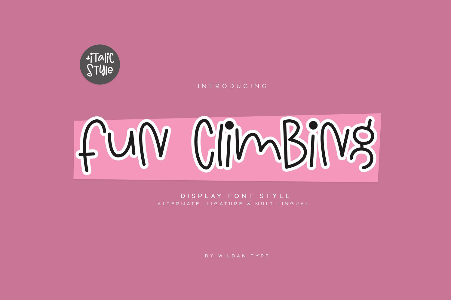 Fun Climbing Free Font