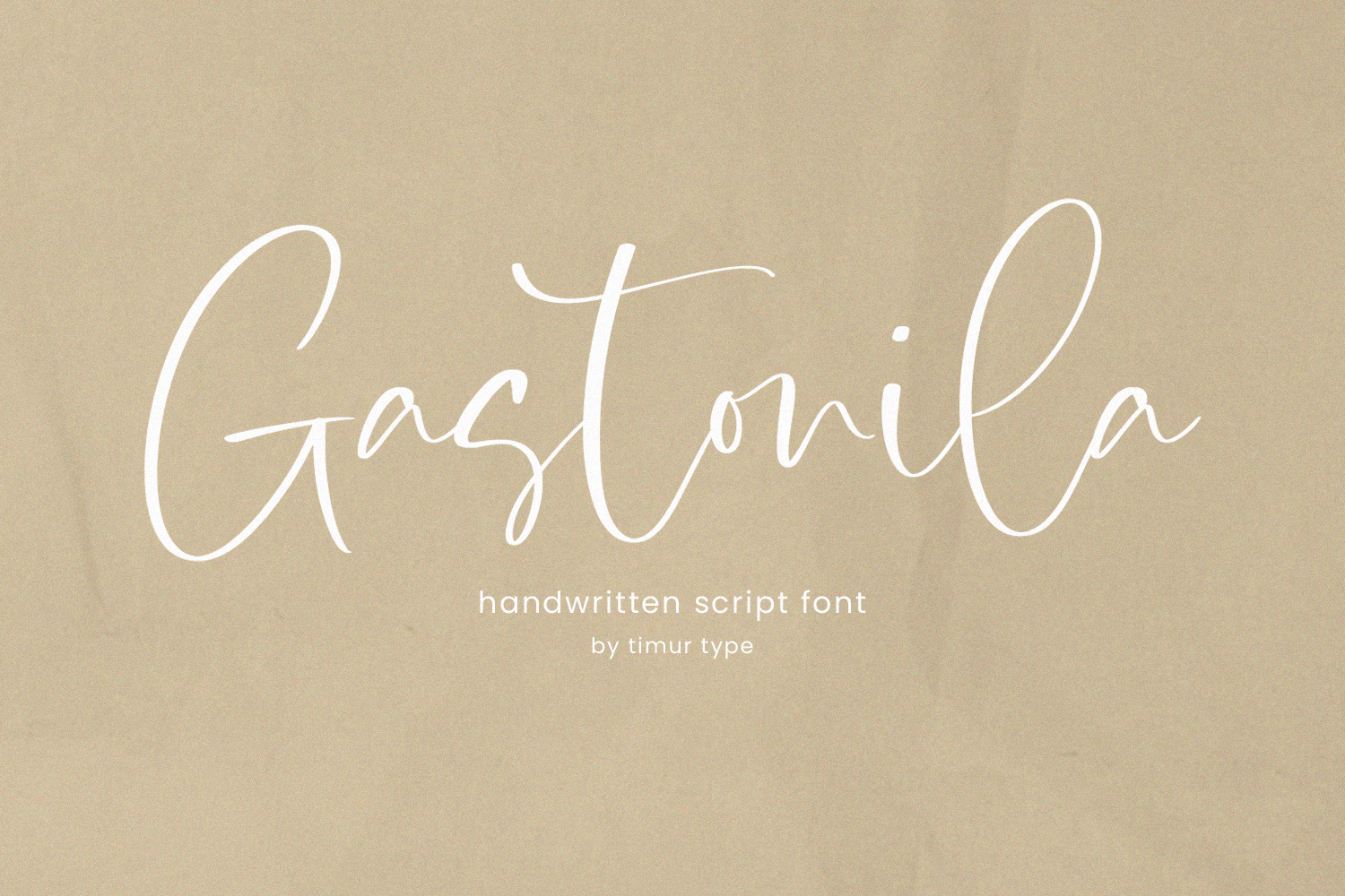 Gastonila Free Font