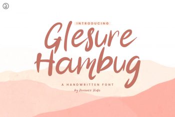 Glesure Hambug Free Font