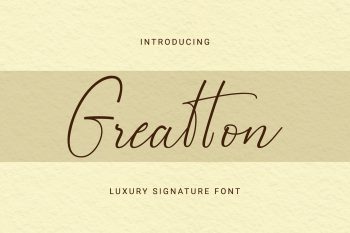 Greatton Free Font