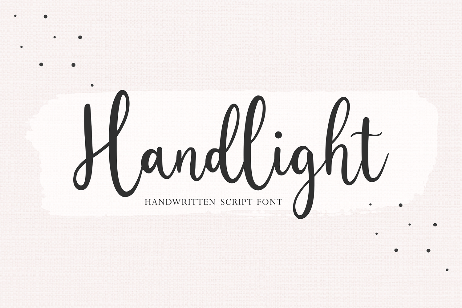 Handlight Free Font