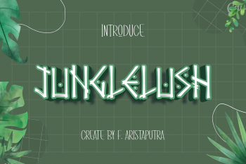 Junglelush Free Font