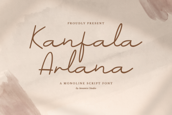 Kanfala Arlana Free Font