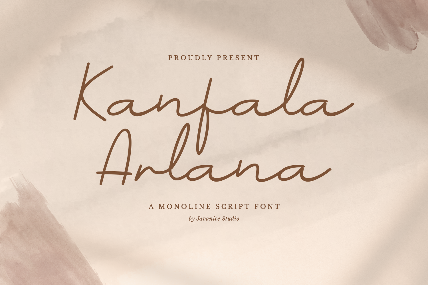 Kanfala Arlana Free Font