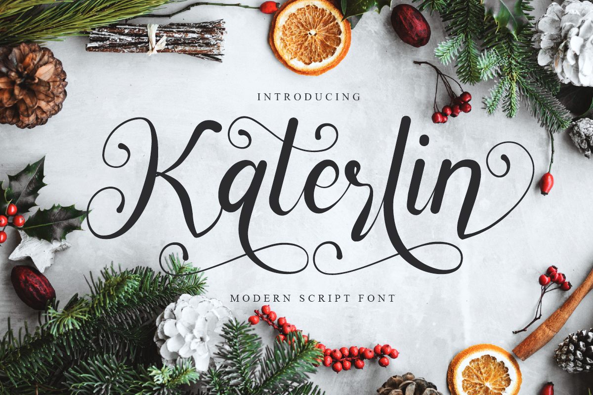 Katerlin Free Font