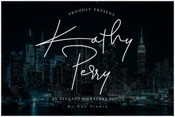 Kathy Perry Free Font