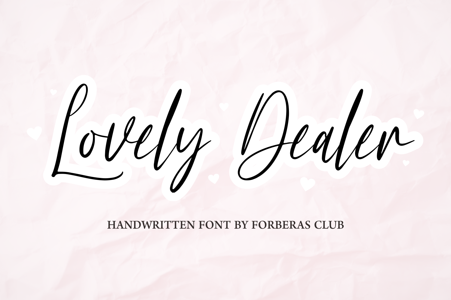 Lovely Dealer Free Font