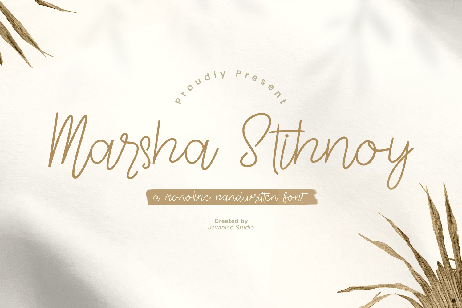 Marsha Stihnoy Free Font
