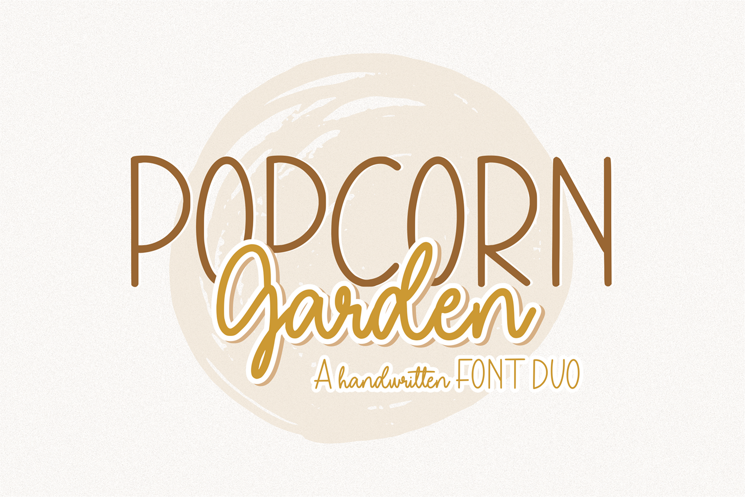 Popcorn Garden Free Font