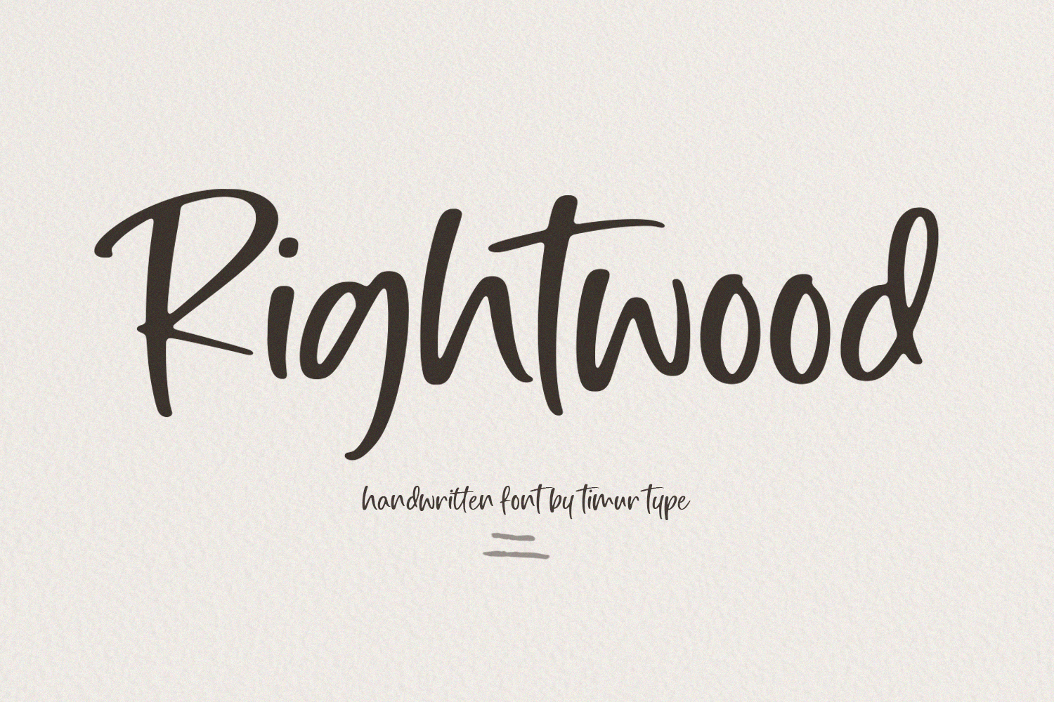 Rightwood Free Font
