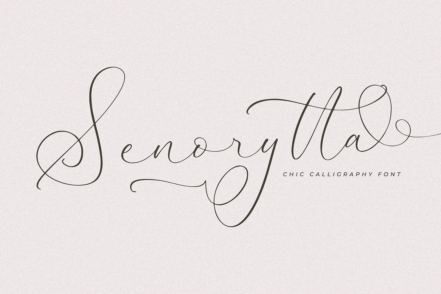 Senorytta Free Font