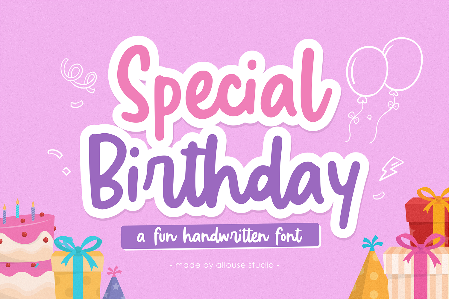 Special Birthday Free Font