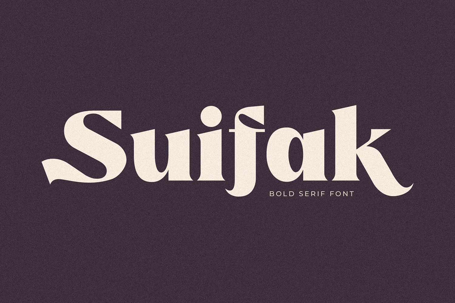 Suifak Free Font