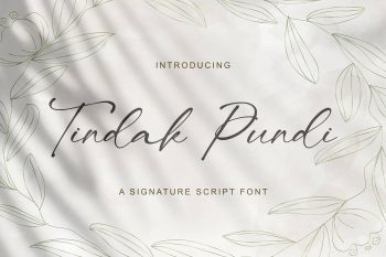 Tindak Pundi Free Font