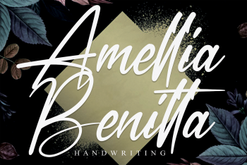 Amellia Benitta Free Font