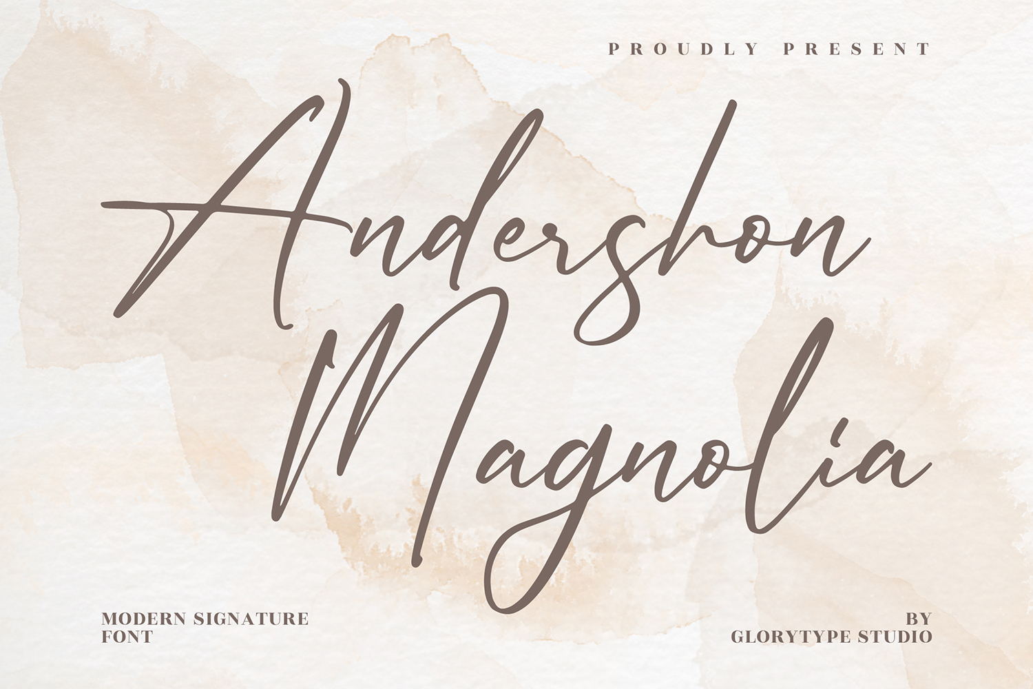 Andershon Magnolia Free Font