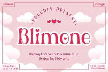Blimone Free Font