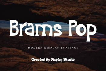Brams Pop Free Font