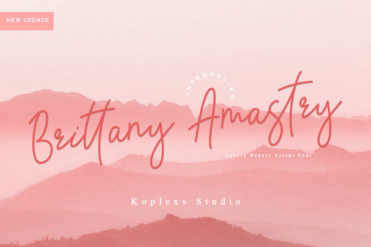 Brittany Amastry Free Font