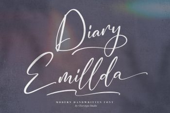 Diary Emillda Free Font