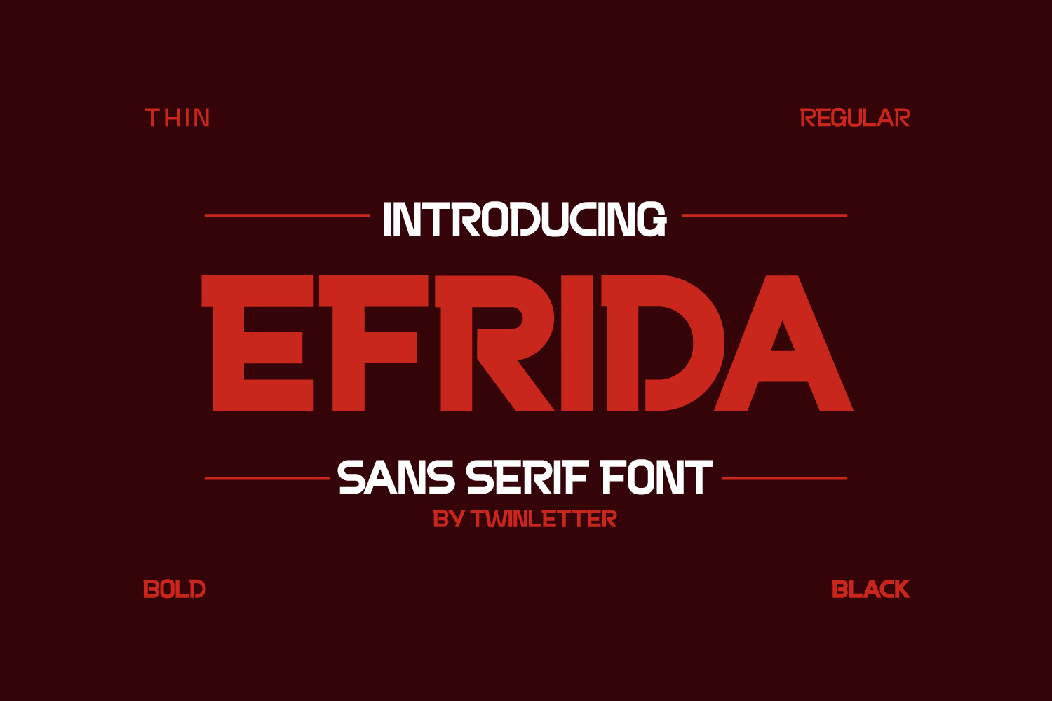 Efrida Free Font