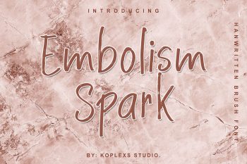 Embolism Spark Free Font