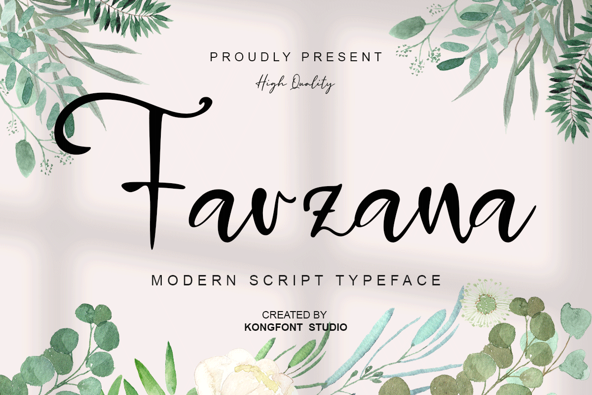 Farzana Free Font