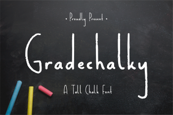 Gradechalky Free Font