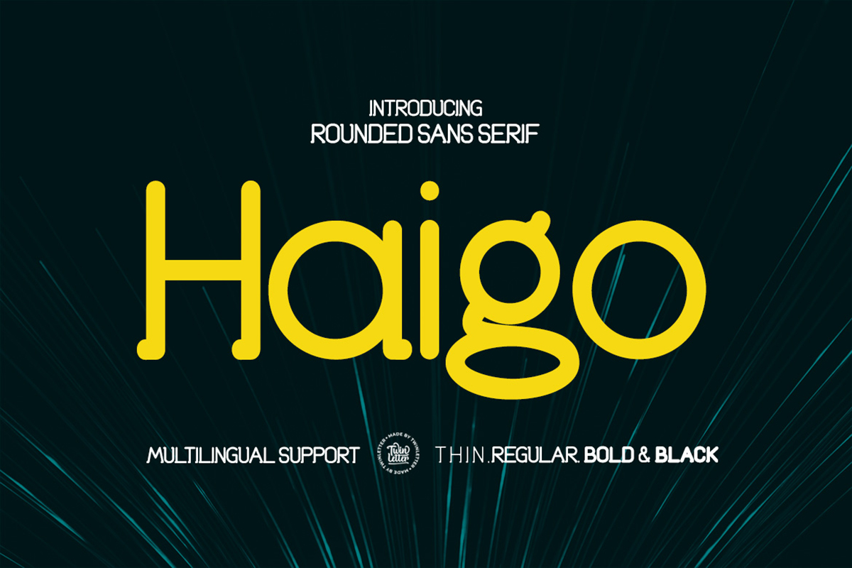 Haigo Free Font