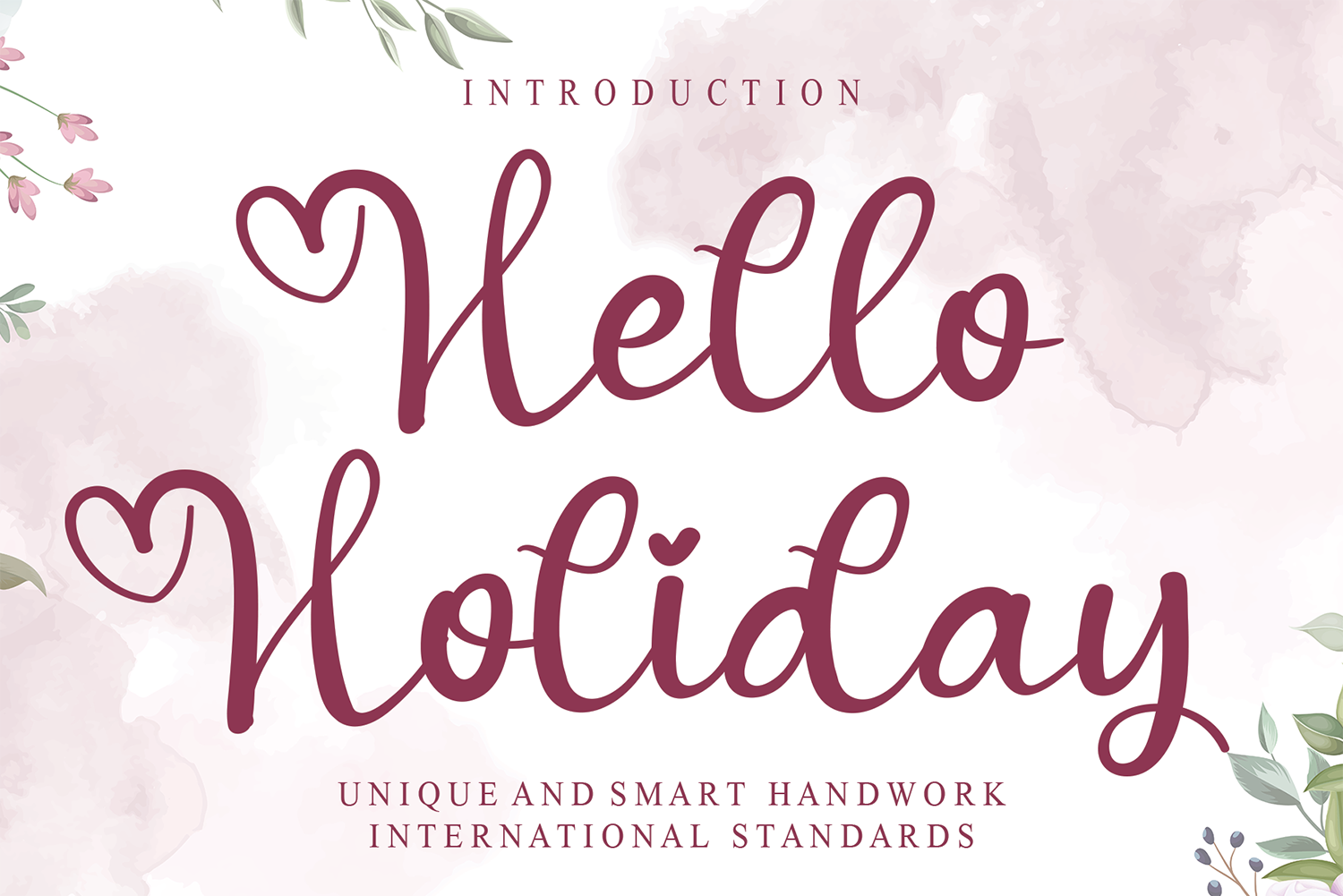 Hello Holiday Free Font