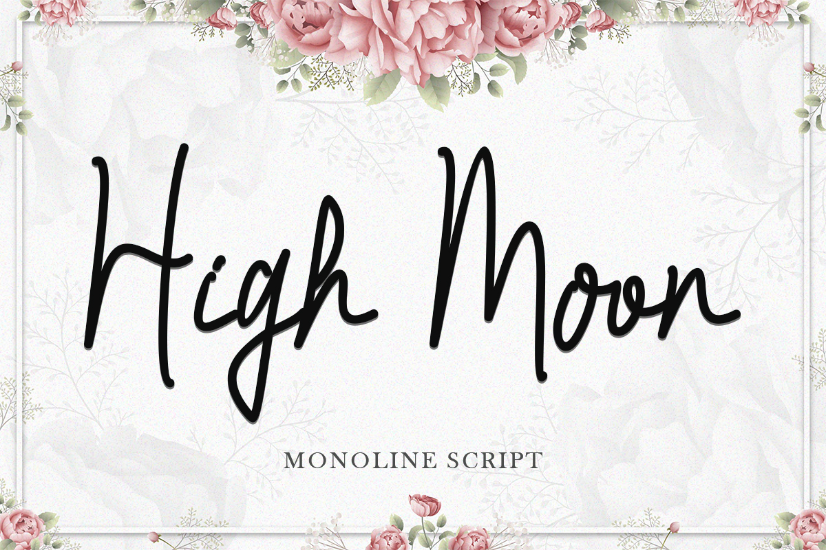 High Moon Free Font