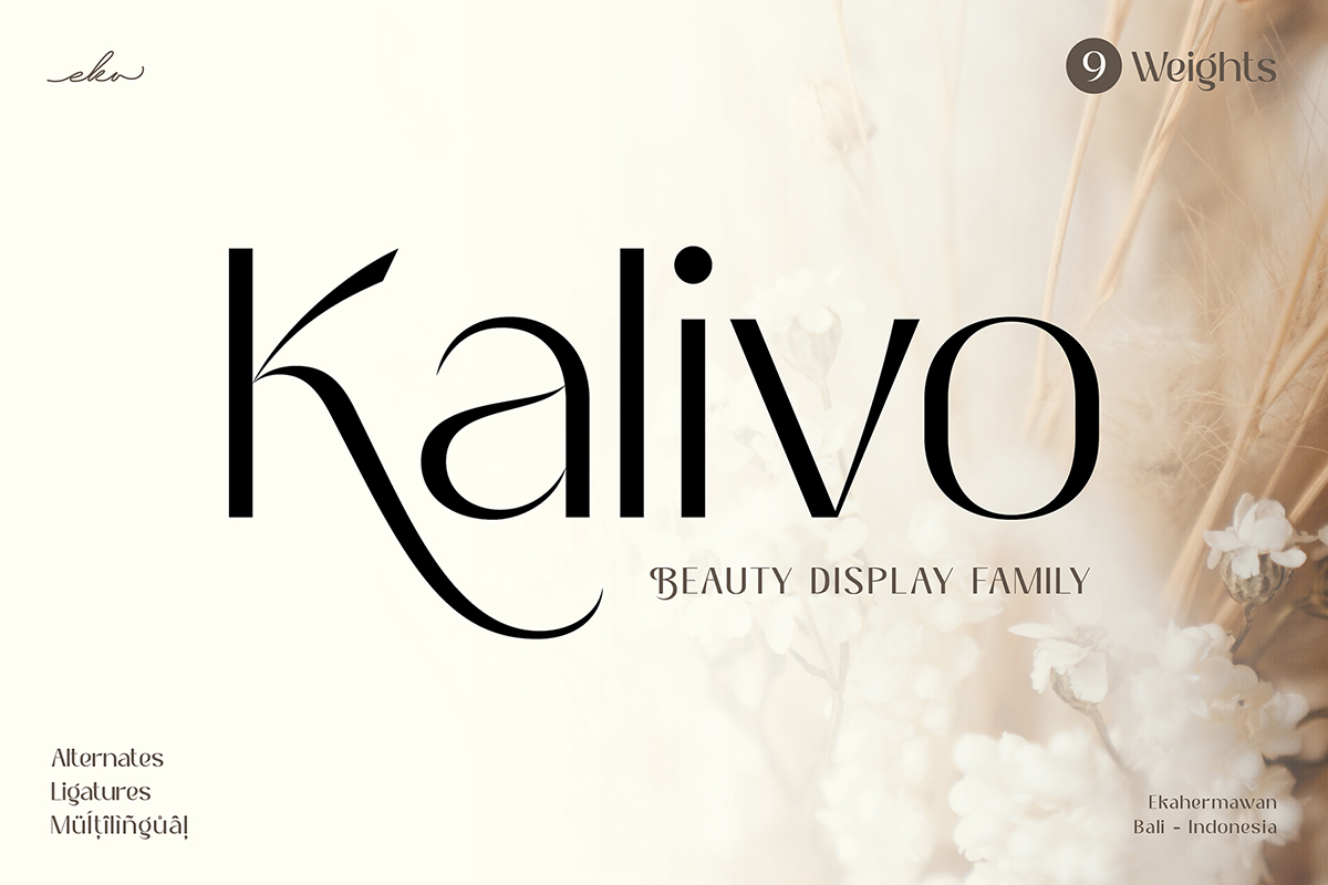 Kalivo Free Font