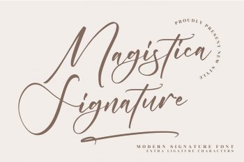 Magistica Signature Free Font