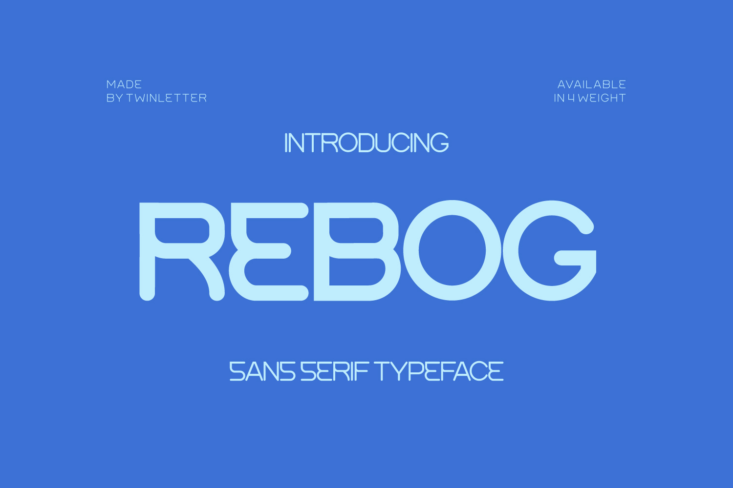 Rebog Free Font