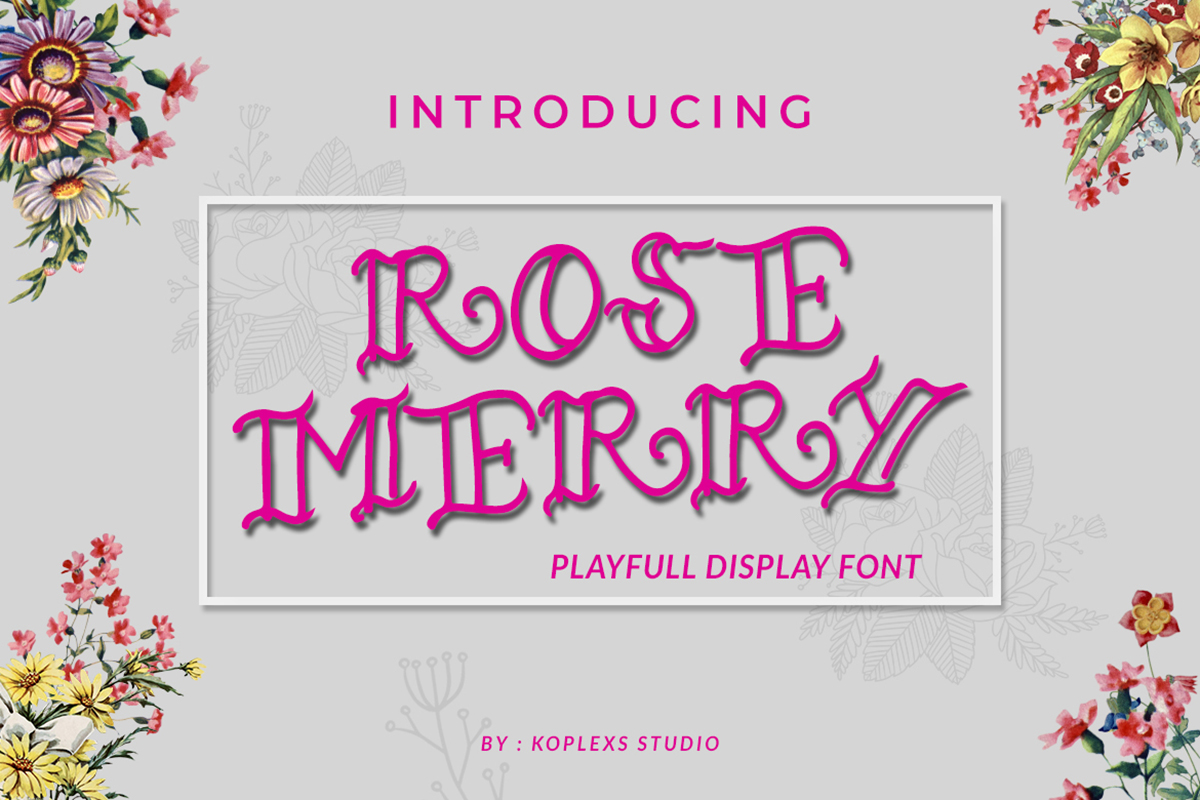 Rose Merry Free Font