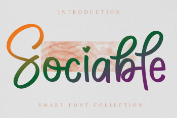 Sociable Free Font